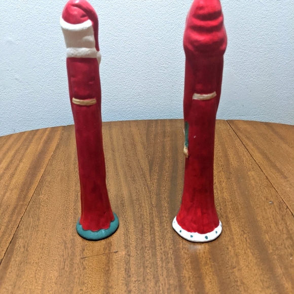2 Santa Claus Figurines.  No Flaws. - Picture 3 of 6